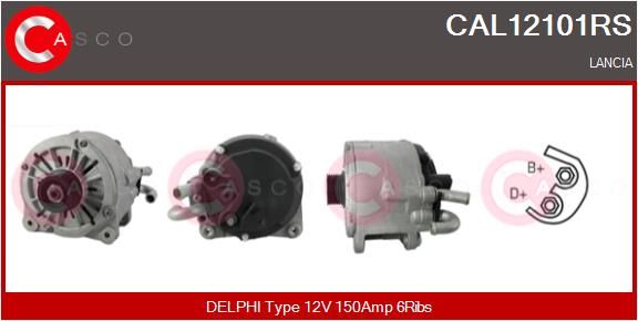 CAL12101RS CASCO Reman generátor