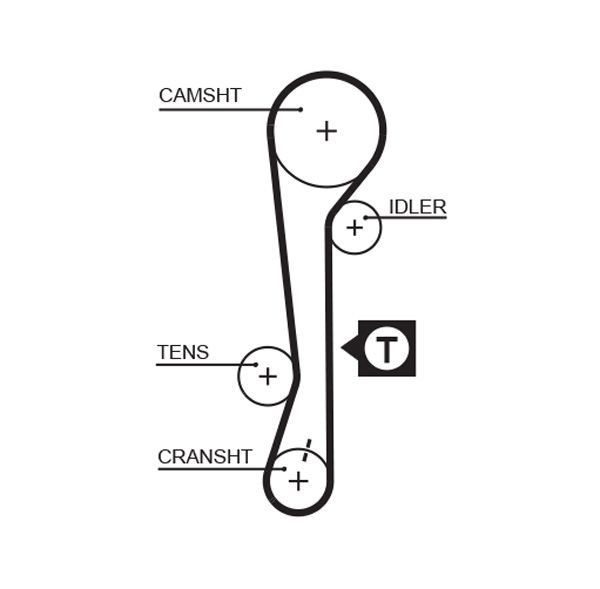 Timing Belt 5479XS