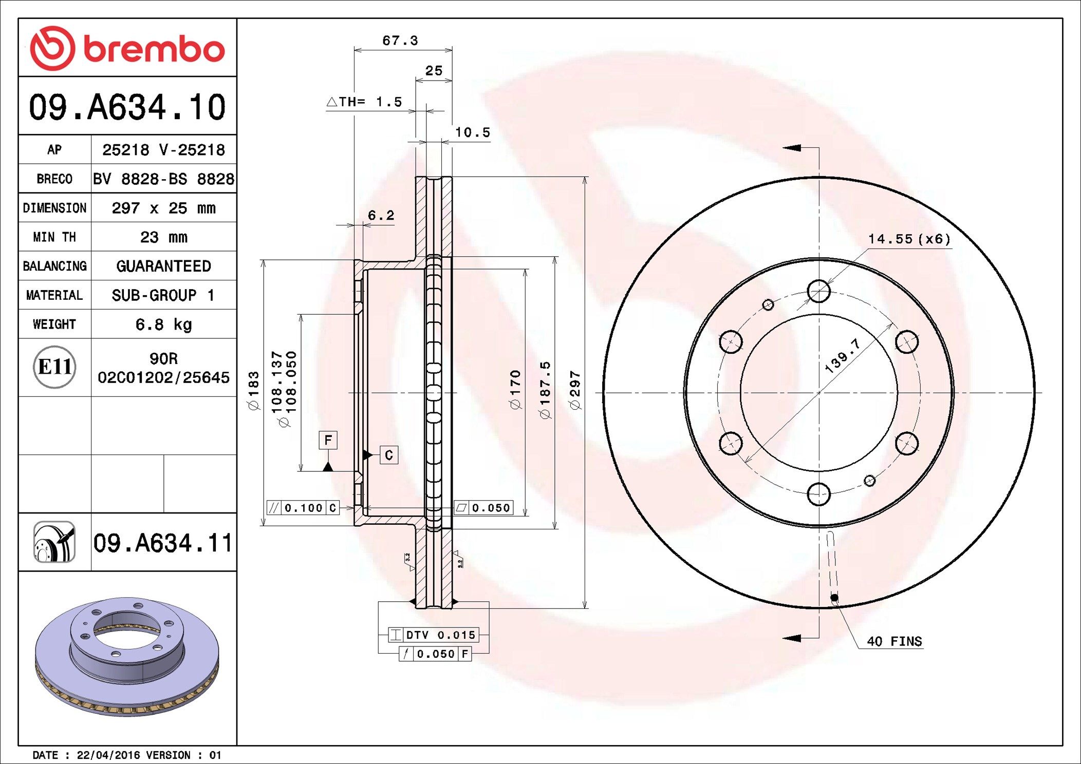 TOYOTA HILUX KUN25R 05-15 (FRT) - TecDoc 1