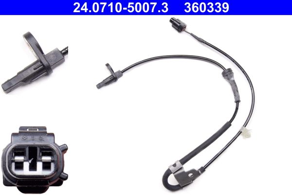 Ate 24.0710-5007.3 Sensor, Raddrehzahl