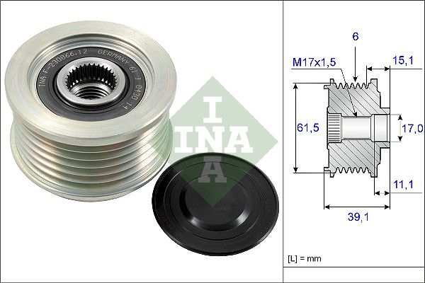 Alternator Freewheel Clutch 535 0144 10