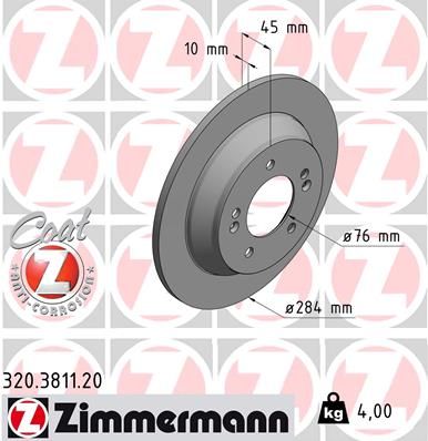 Brake Disc 320.3811.20