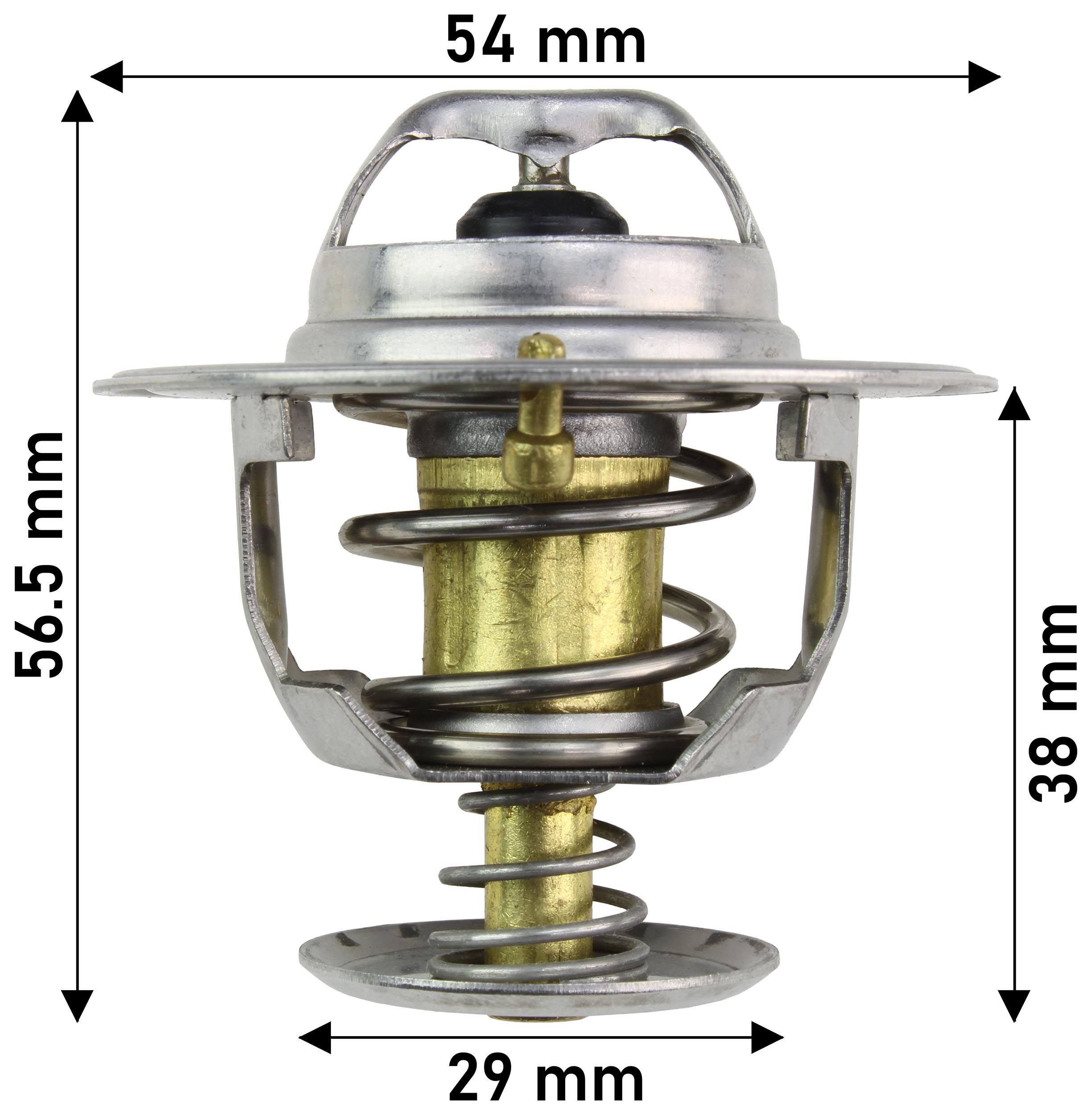 THERMOSTAT 54MM DIA 82C MULTIPLE APPLICATIONS - TecDoc Only
