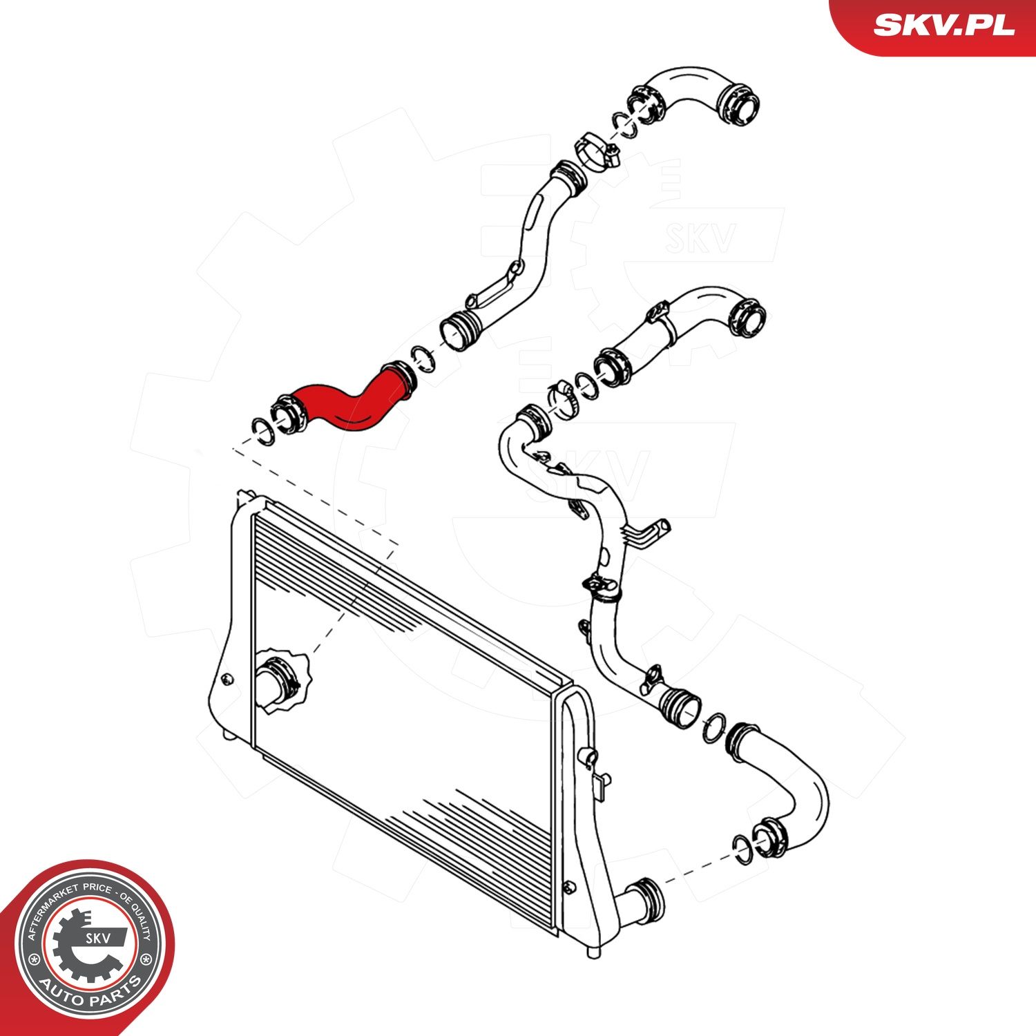 ESEN SKV 24SKV005 - Ladeluftschlauch