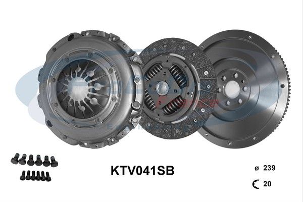 KIT DEMBRAYAGE  VOLANT MOTEUR