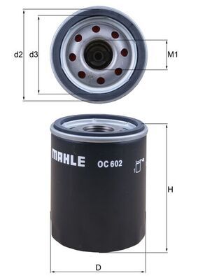 Oil Filter OC 602