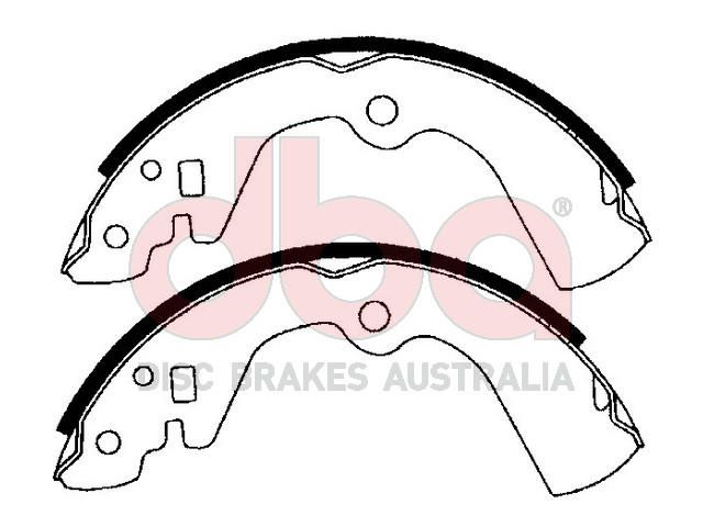 Street Series Brake Shoes [Nissan Pulsar/Sentra 228.6mm] - TecDoc Only