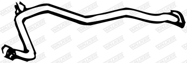 TUBE INTERMEDIAIRE MAZDA 626 1.8-2.  0302