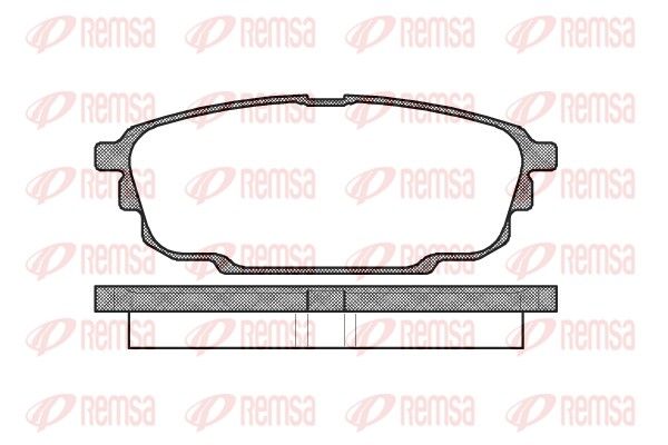 Premium Rear Brake Pad Set Premium Rear Brake Pad Set