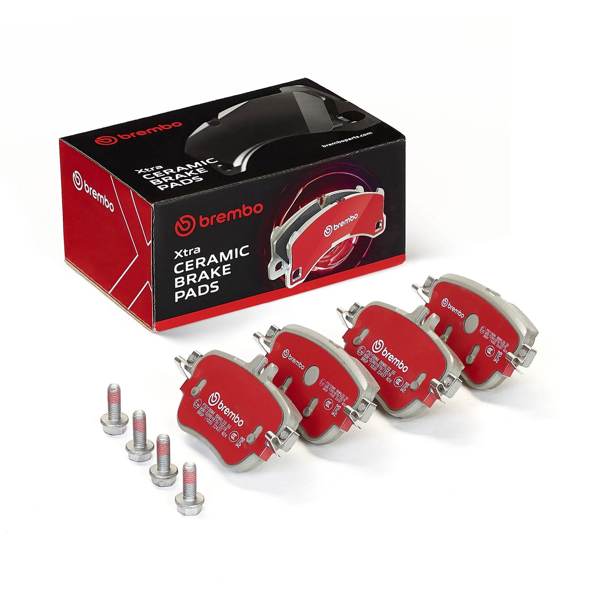 Brembo P50136NX Bremsbelagsatz, Scheibenbremse