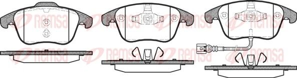 Premium Front Brake Pad Set Premium Front Brake Pad Set