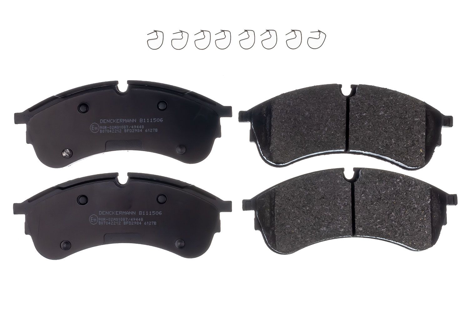 Brake Pad Set, disc brake B111506