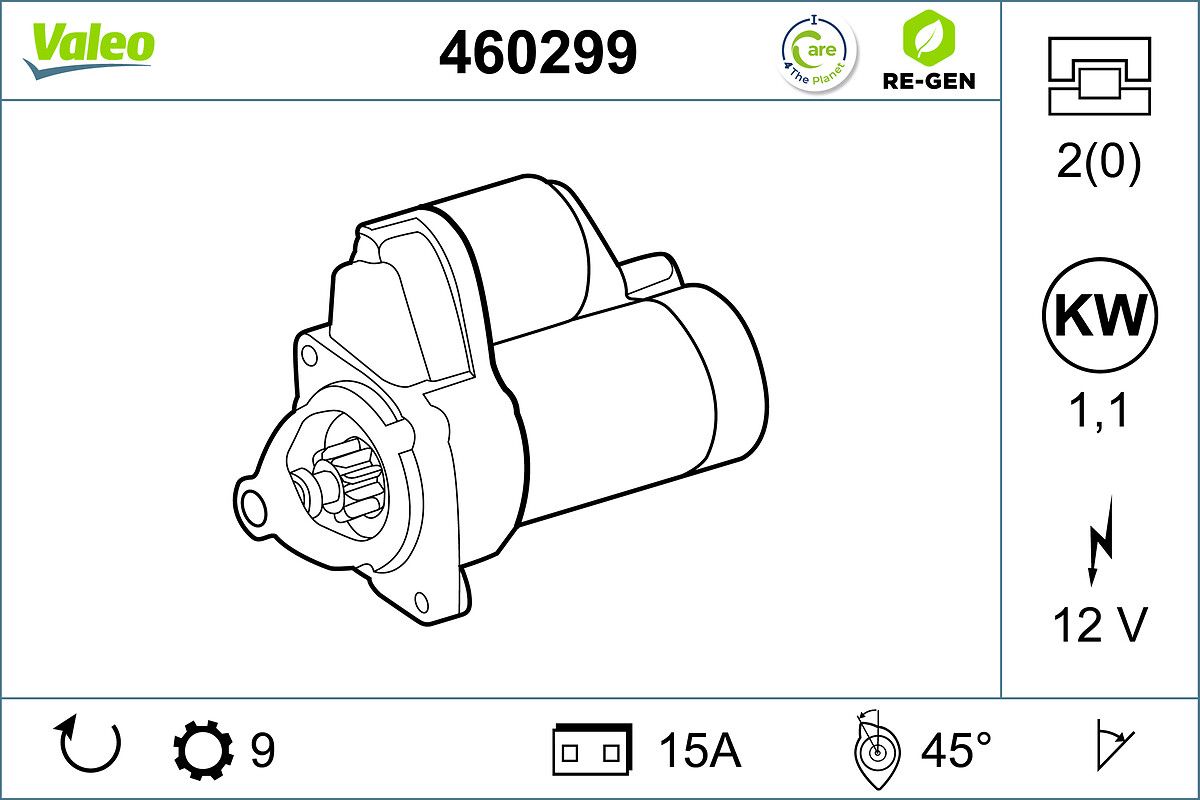 VALEO 460299 - Starter