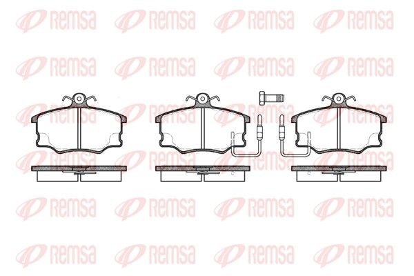Premium Front Brake Pad Set