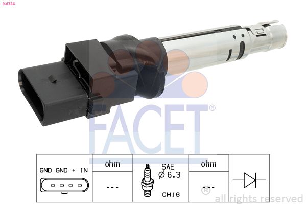 Ignition Coil 9.6334