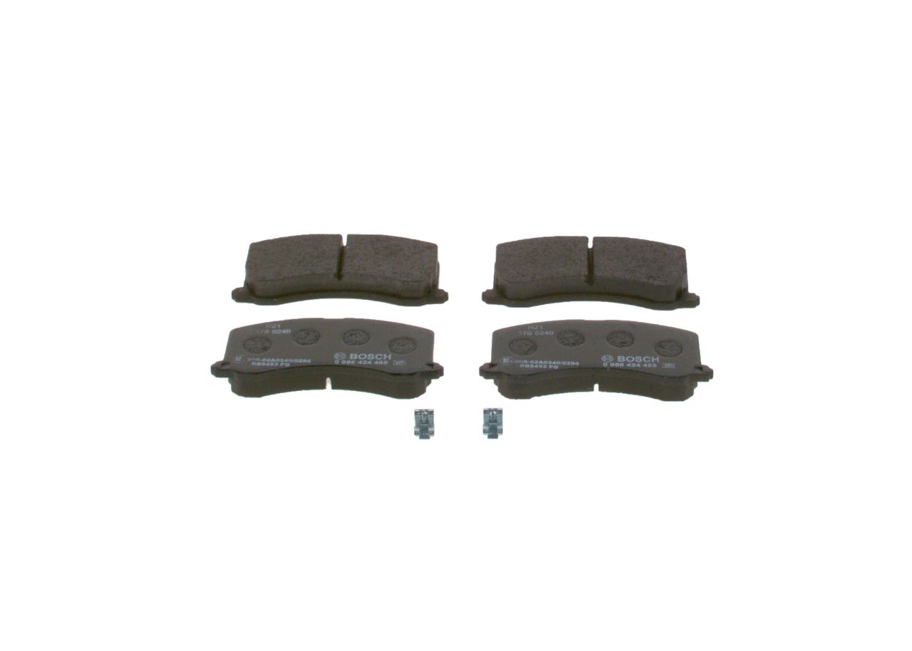 Brake Pad Set, disc brake 0 986 424 465