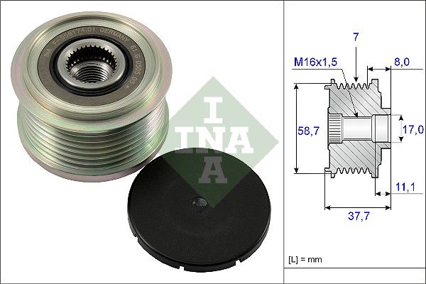 Alternator Freewheel Clutch 535 0128 10