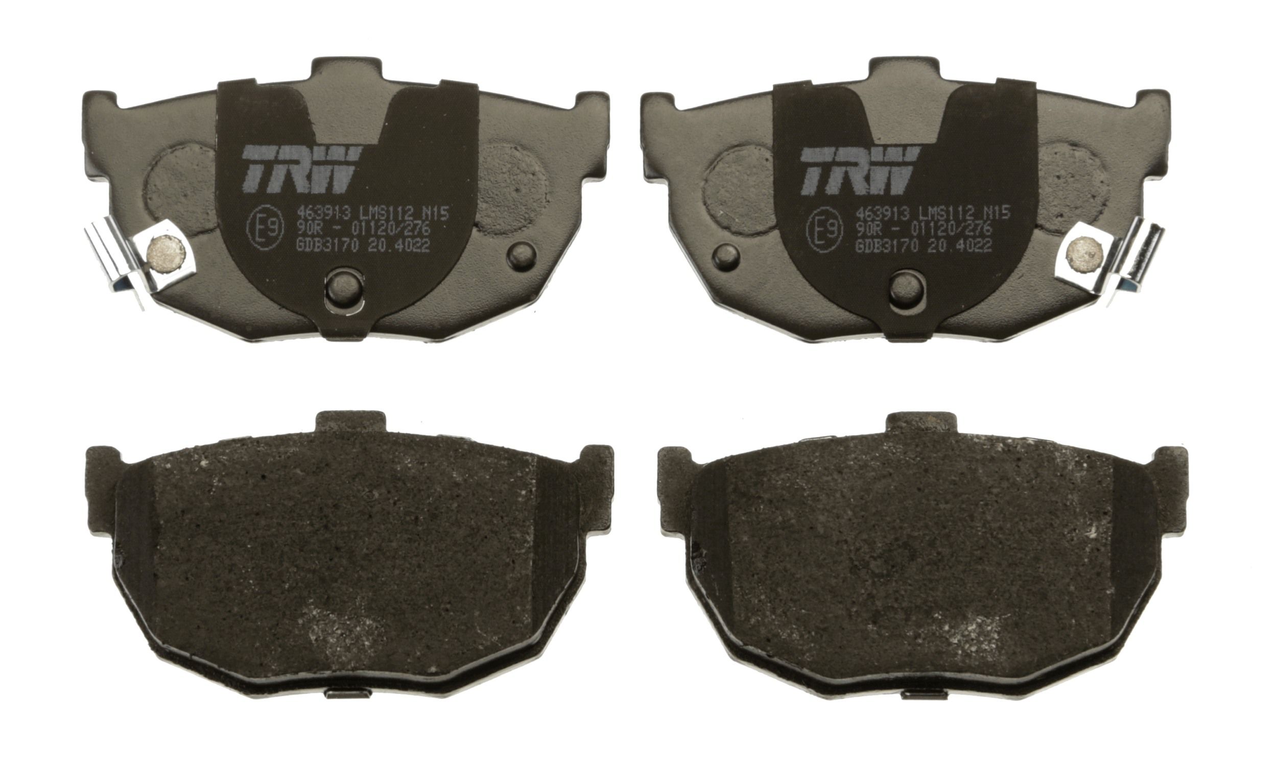 TRW DISC BRAKE PADS - TecDoc 2