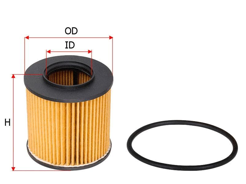 OIL FILTER FITS R2665P - TecDoc Only
