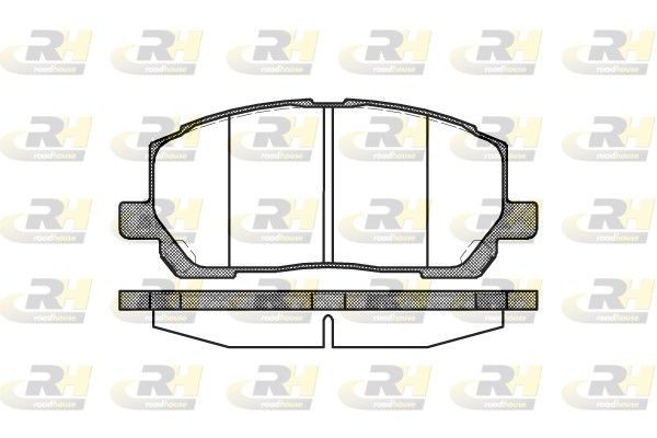 Premium Front Brake Pad Set Premium Front Brake Pad Set