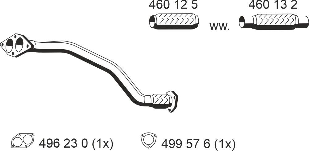 ERNST 243469 - Abgasrohr