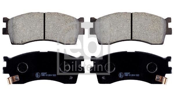 Brake Pad Set, disc brake 170267