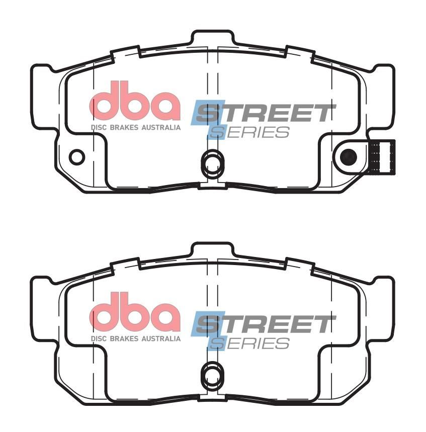 DBA SS STREET SERIES BRAKE PADS [ Nissan 1991-2000 R ] - TecDoc Only