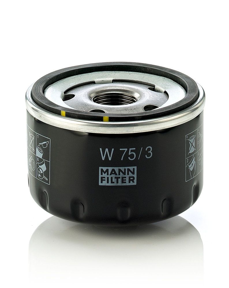 MANN-FILTER W 75/3 - &Ouml;lfilter