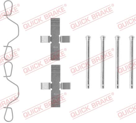 Accessory Kit, disc brake pad 109-0982