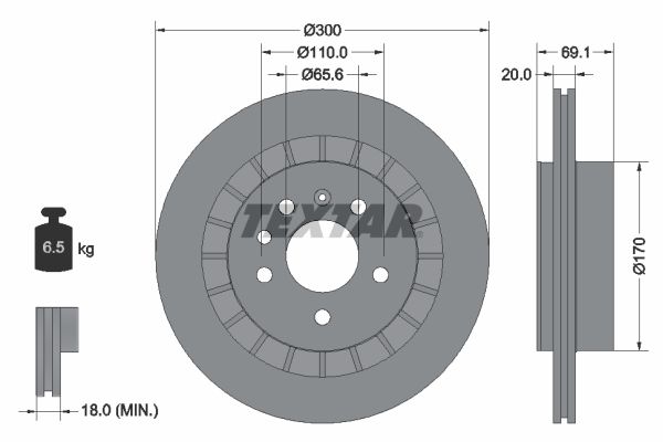 Brake Disc 92164900