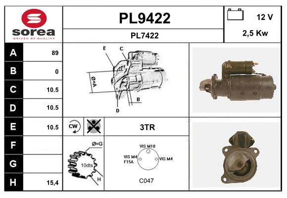 DEMARREUR PL -