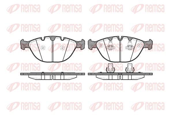 Premium Front Brake Pad Set Premium Front Brake Pad Set