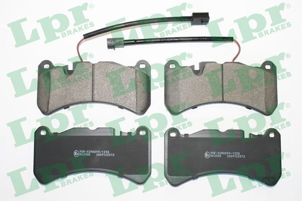 Brake Pad Set, disc brake 05P2072