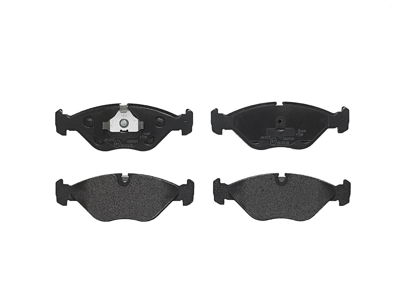 BREMBO P 71 005 - Bremsbelagsatz, Scheibenbremse PRIME LINE