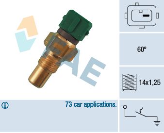 Temperature Switch, coolant warning lamp 35610