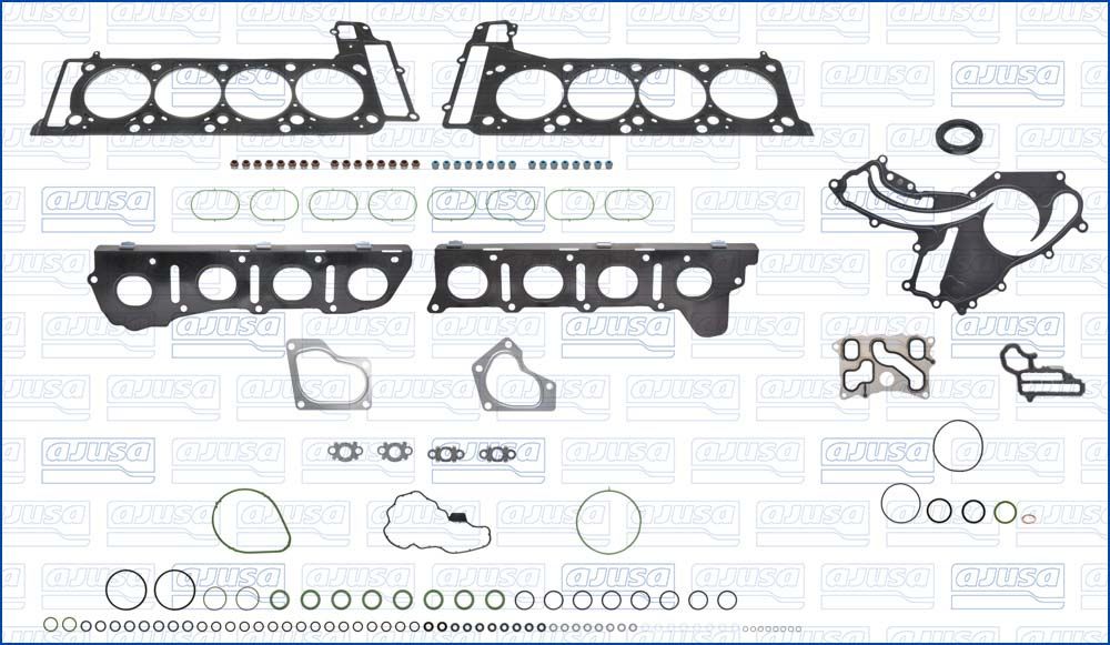AJUSA 50550100 - Dichtungsvollsatz, Motor MULTILAYER STEEL