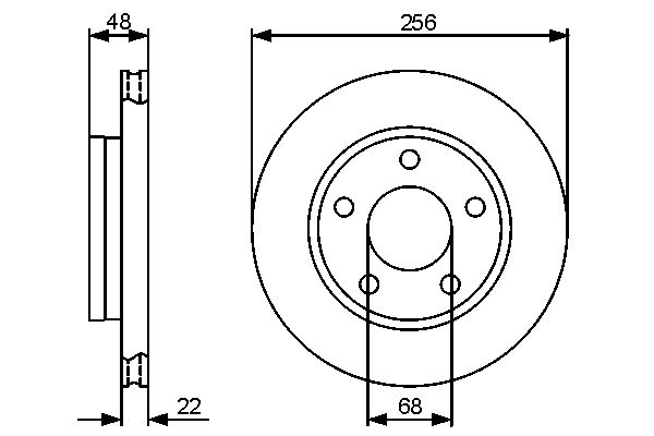 Brake Disc 0 986 479 463