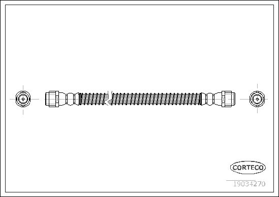 Brake Hose 19034270