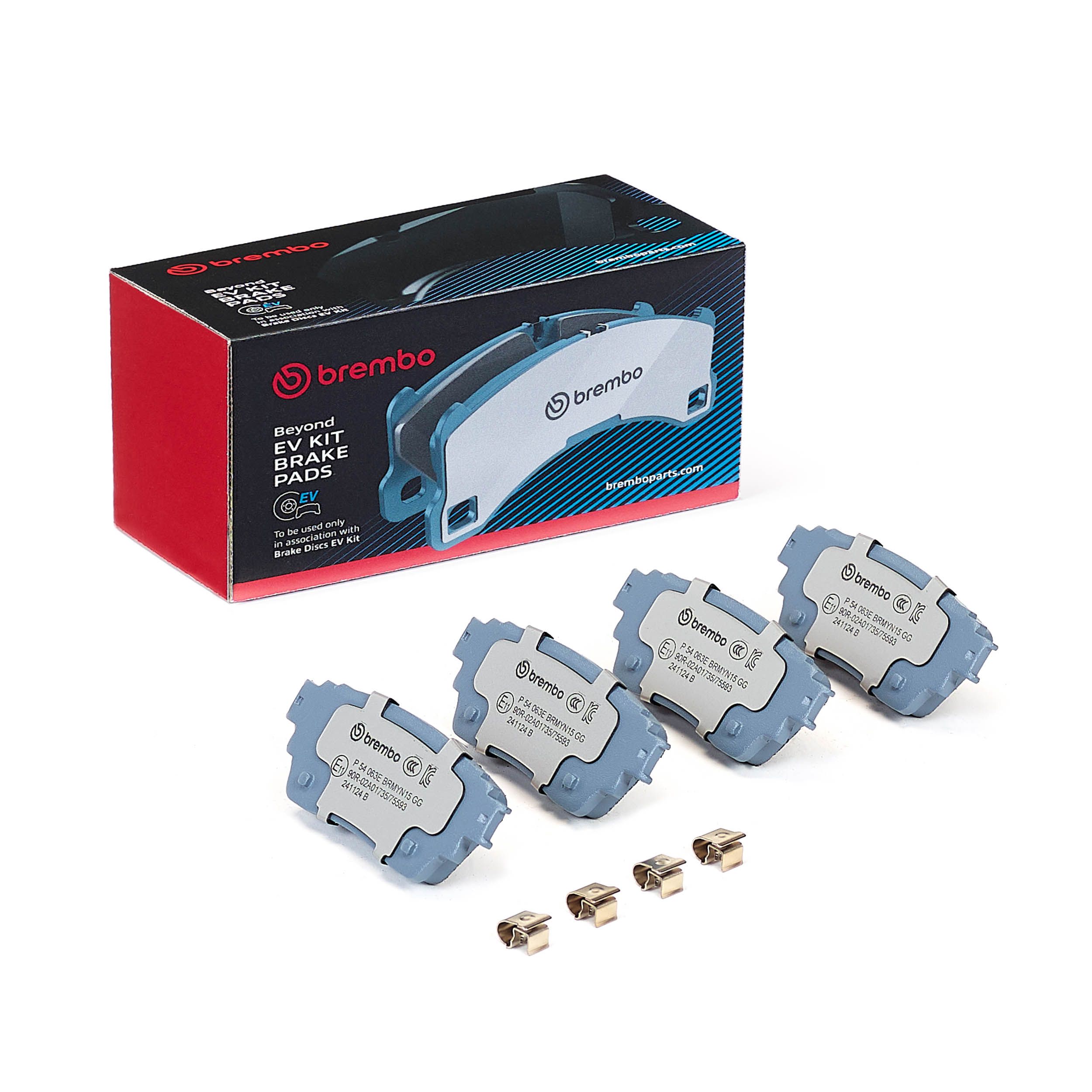 Brembo P 54 063E Bremsbelagsatz, Scheibenbremse