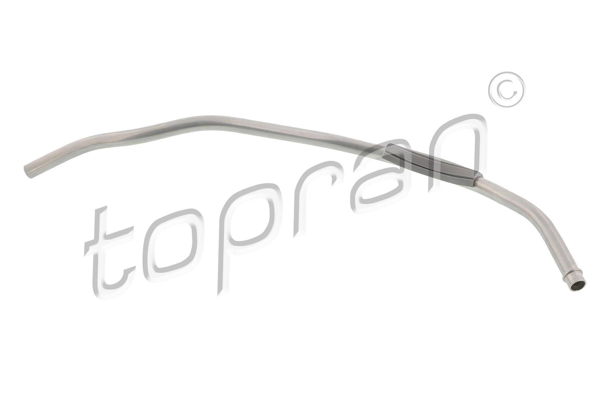 TOPRAN 120 714 - F&uuml;hrungsrohr, Seilzug (Feststellbremse)