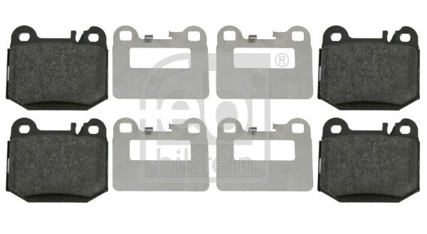 FEBI BILSTEIN 16437 - Bremsbelagsatz, Scheibenbremse