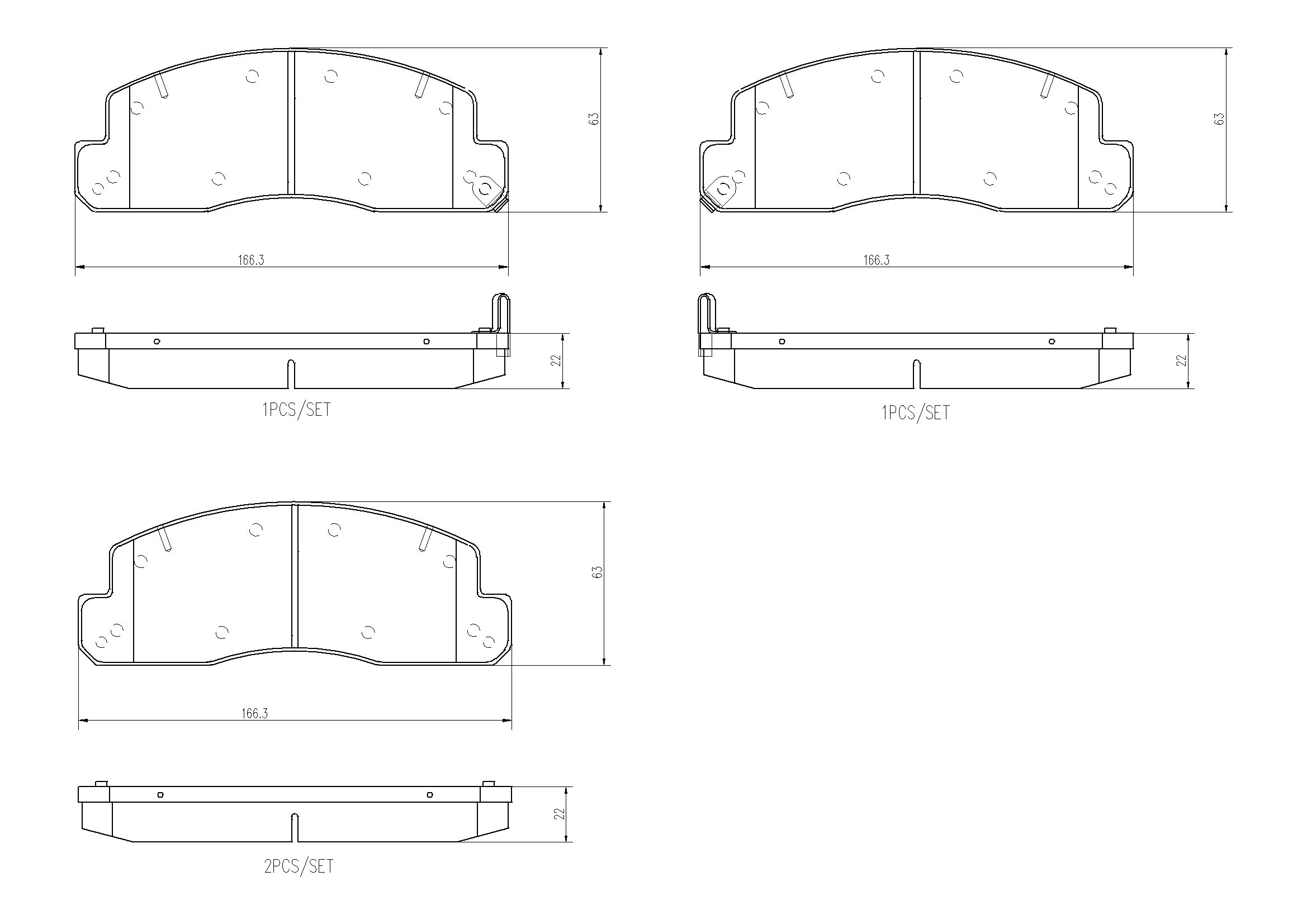 HINO 300 616 XZU710R 11-20 (FRT) - TecDoc Only