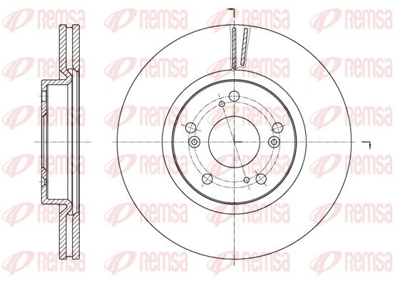 Brake Disc 61653.10