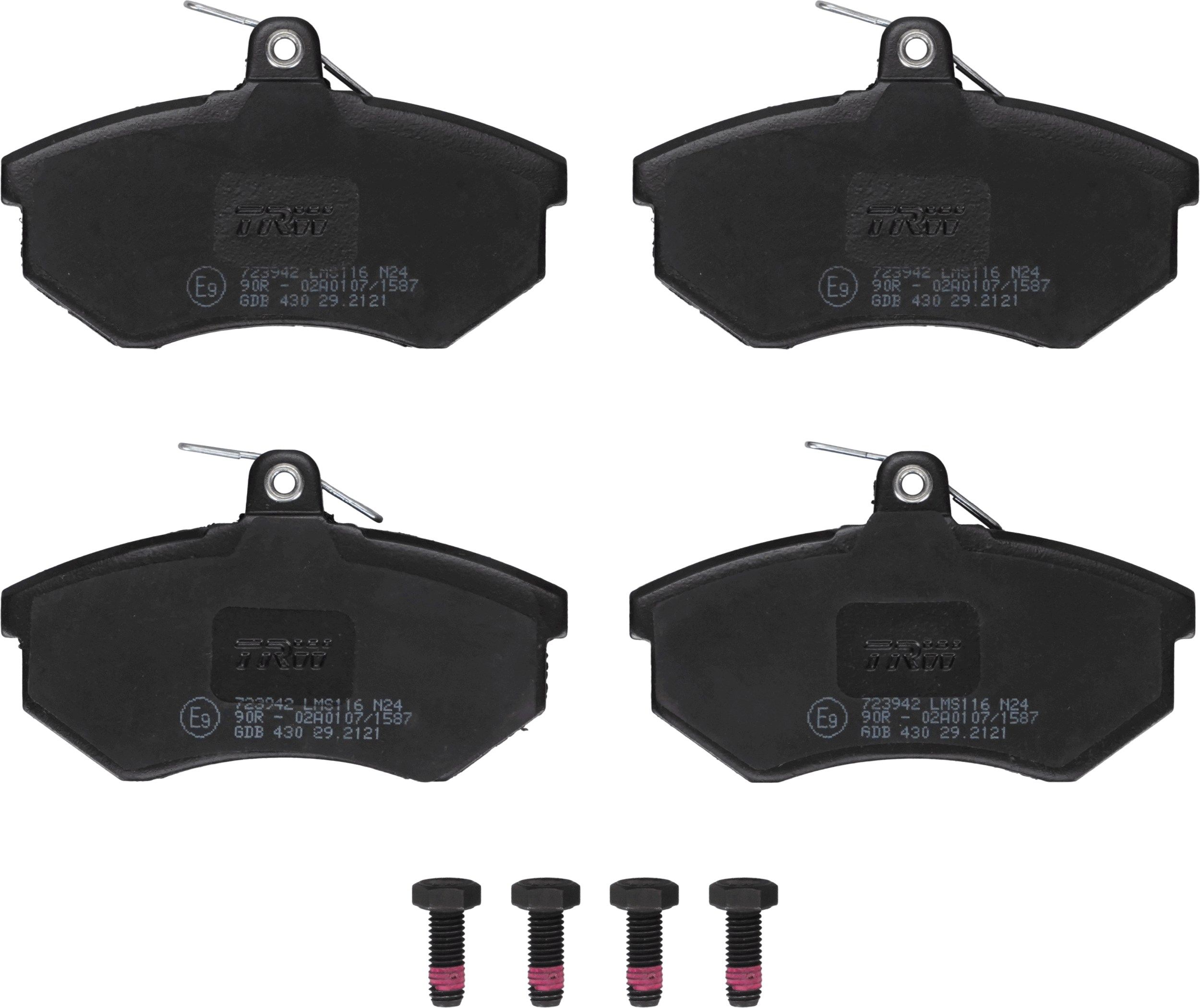 TRW GDB430 - Bremsbelagsatz, Scheibenbremse COTEC