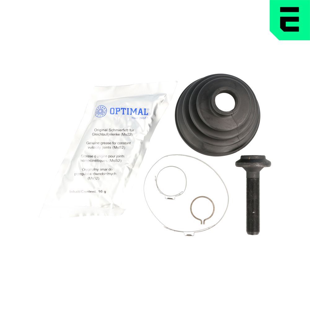 Faltenbalgsatz, Antriebswelle