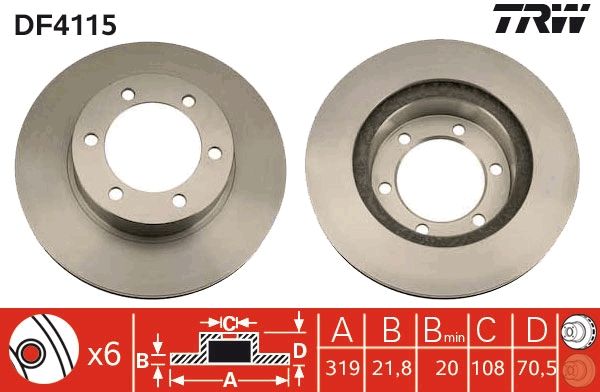 PAIRE DE DISQUES  9900