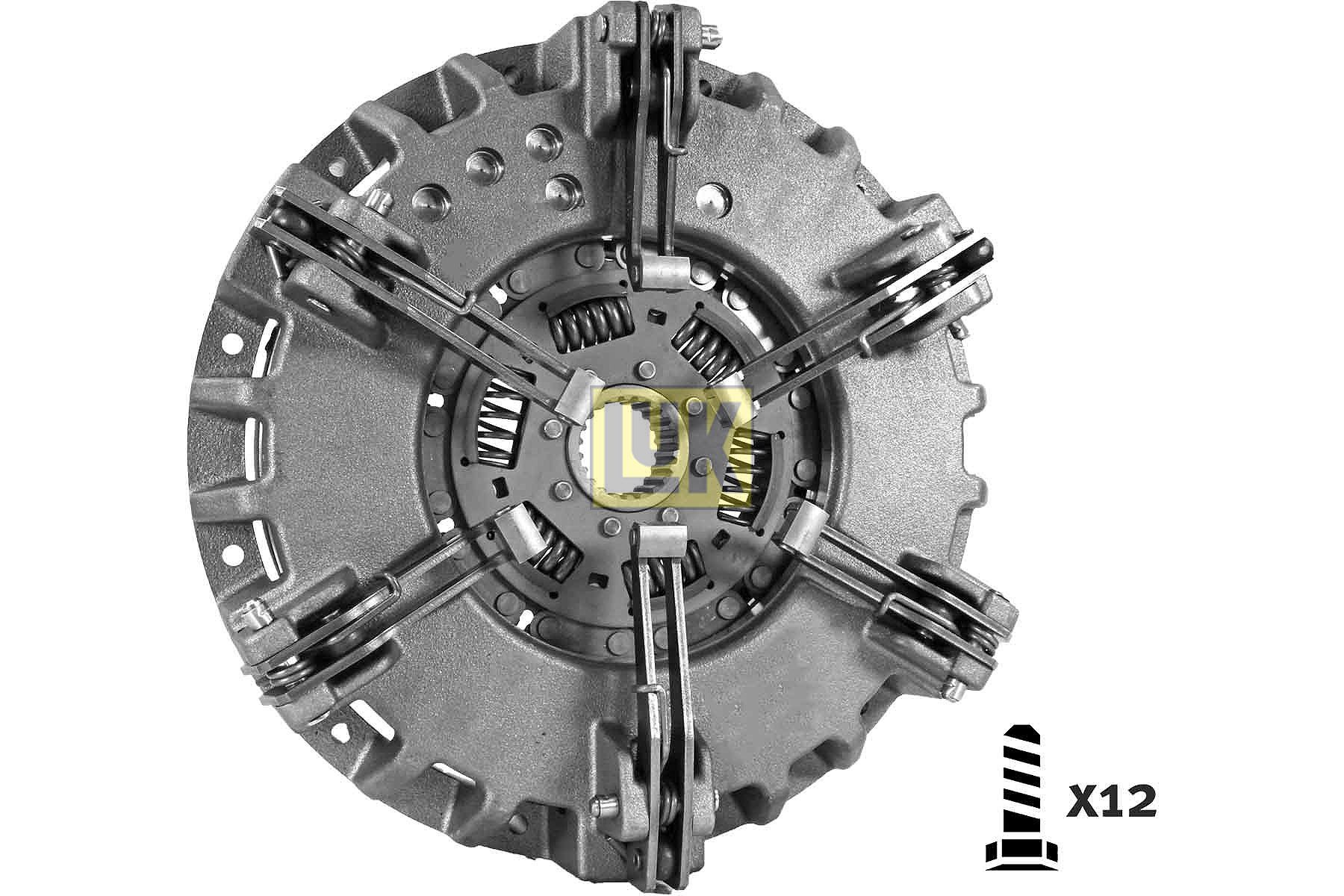 Plato de presión de clutch