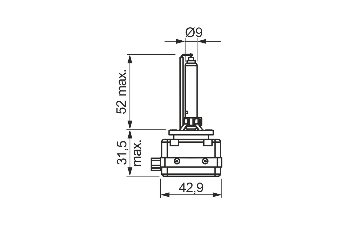 Glühlampe, Fernscheinwerfer