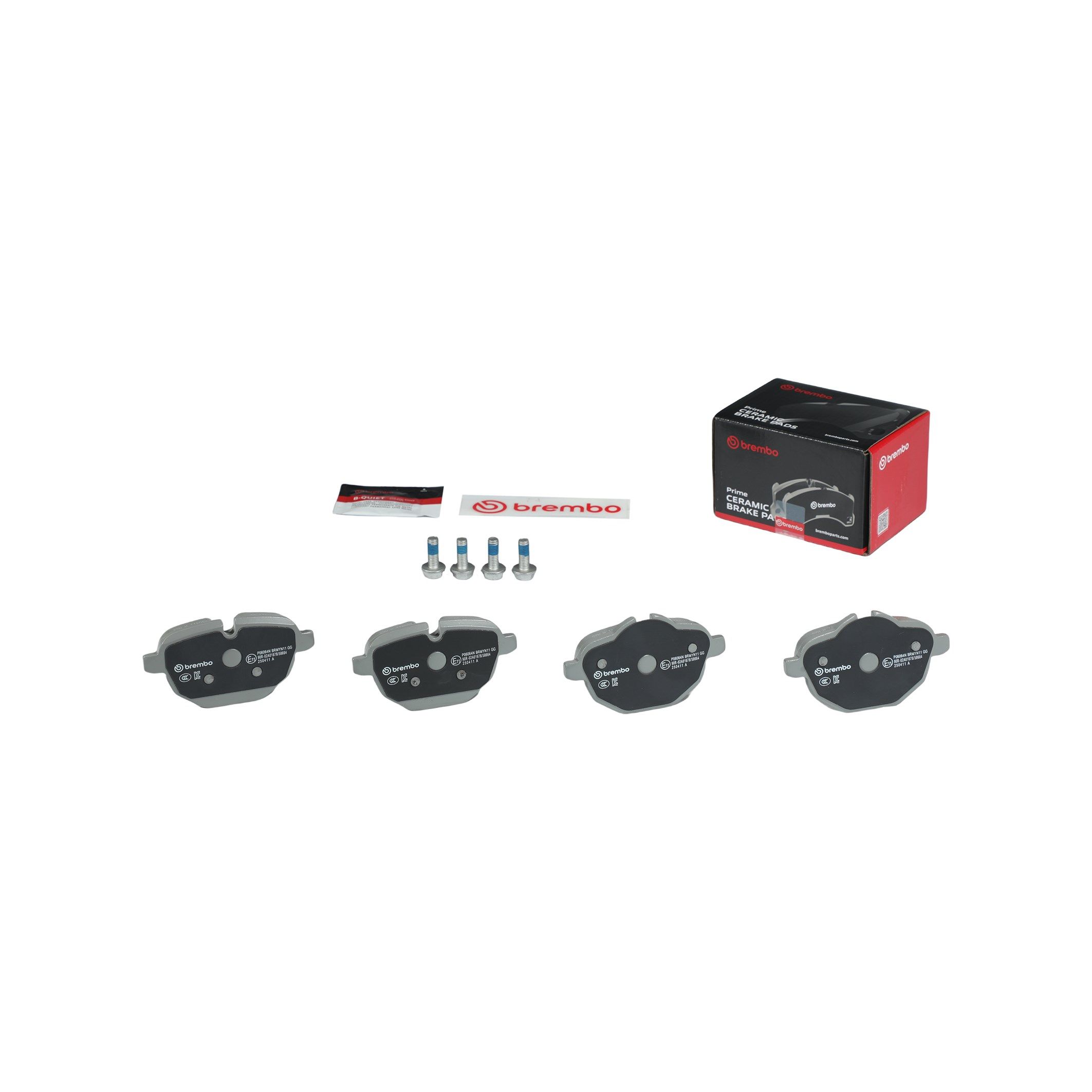 BREMBO DISC PAD -  BMW 520D F10 10-17 (RR) - TecDoc 1