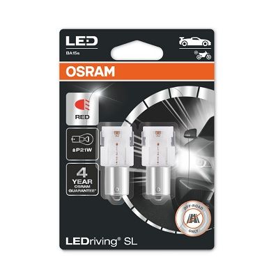 LAMPE LED LEDRIVING  SL P21W  RED